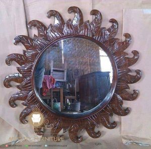 cermin dinding cekung, cermin dinding murah, cermin dinding ukiran, mebel furniture, cermin hias dinding murah, miniuty furniture