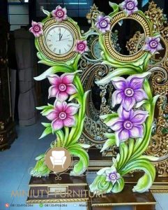 jam hias dinding, jam hias pajangan mewah modern, model jam hias terbaru, jam ukiran jepara, jam hiasan kamar , mebel jepara, ukiran jam mebel jepara, miniuty furniture