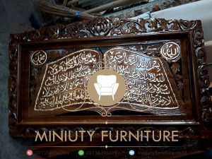 kaligrafi allah,kaligrafi al quran, kaligrafi aksara jawa, kaligrafi tulisan arab, model kaligrafi terbaru, kaligrafi ukiran timbul, harga kaligrafi murah, mebel furniture jepara, furniture mewah jepara, toko mebel furniture, miniuty furniture