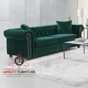 sofa santai cheester ruang keluarga modern